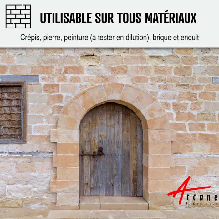 nettoyage sur tout type de matériaux façade